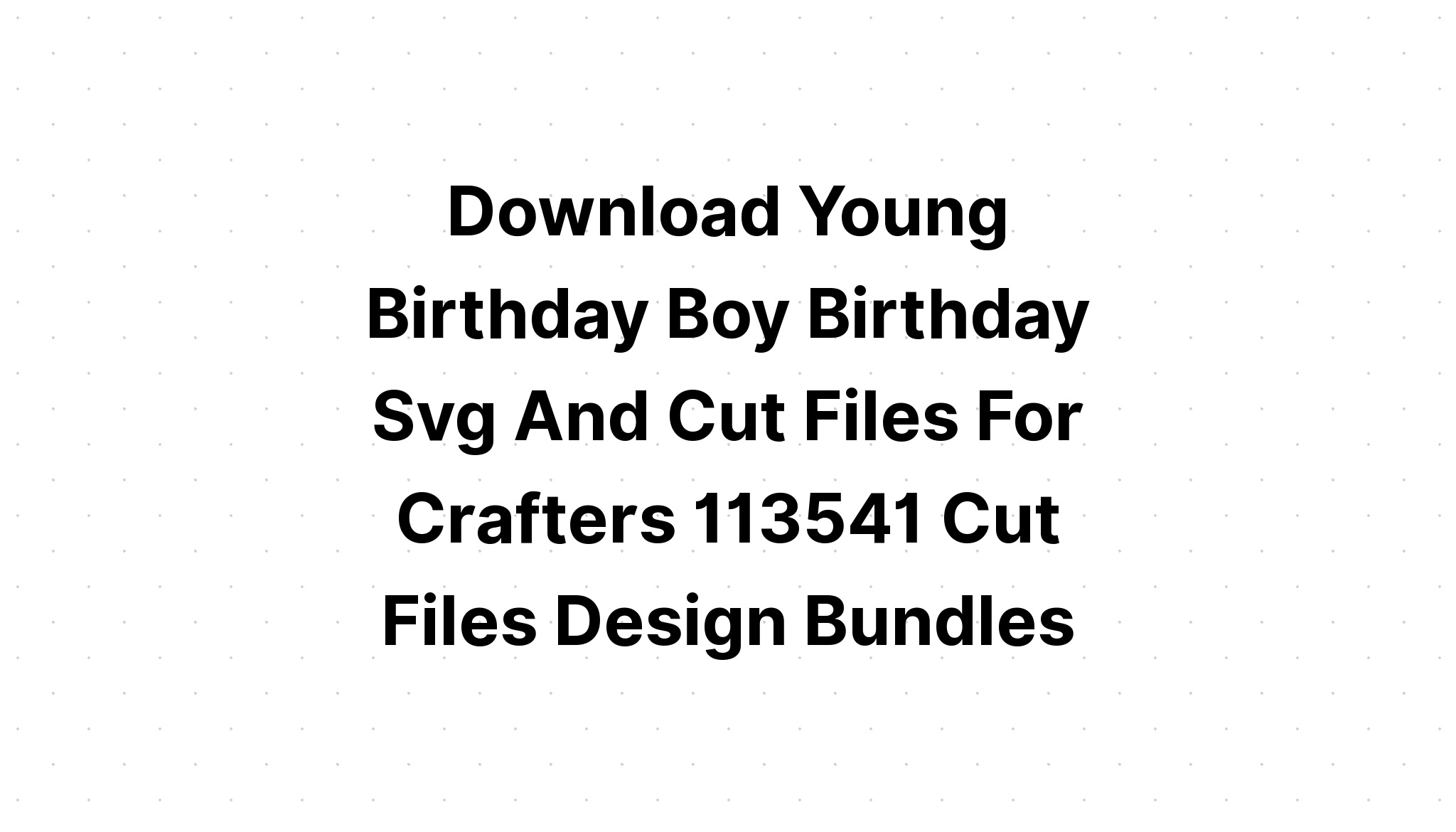 Download Happy Birthday To You Birthday Hat SVG File